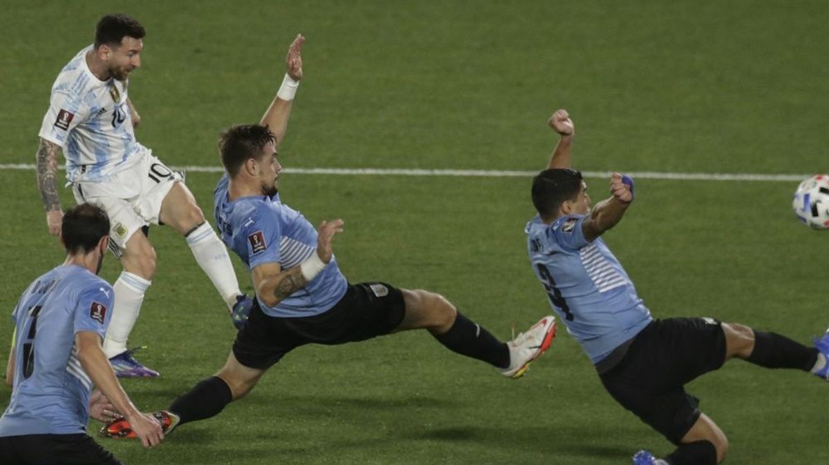 Messi brachte Argentinien in Führung