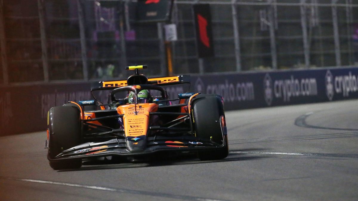 Lando Norris in Las Vegas