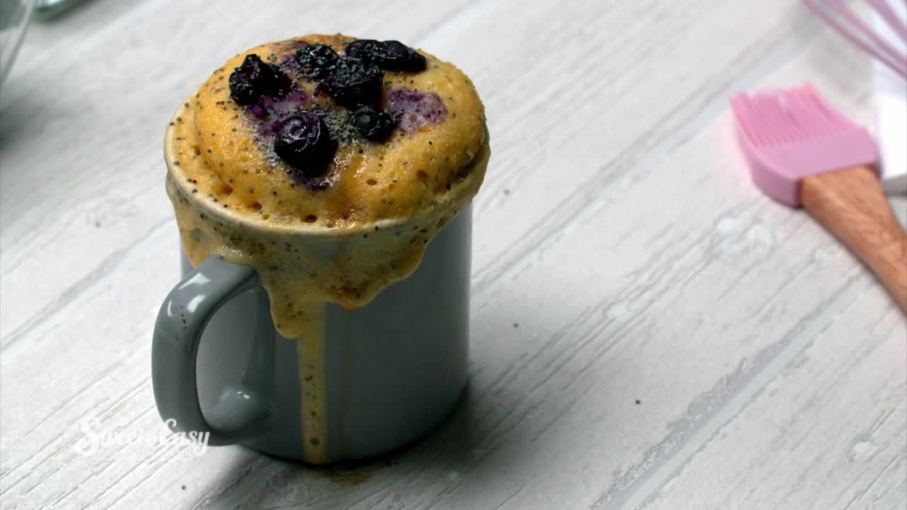 Mikrowellenkuchen: Super-Food Cake in der Tasse