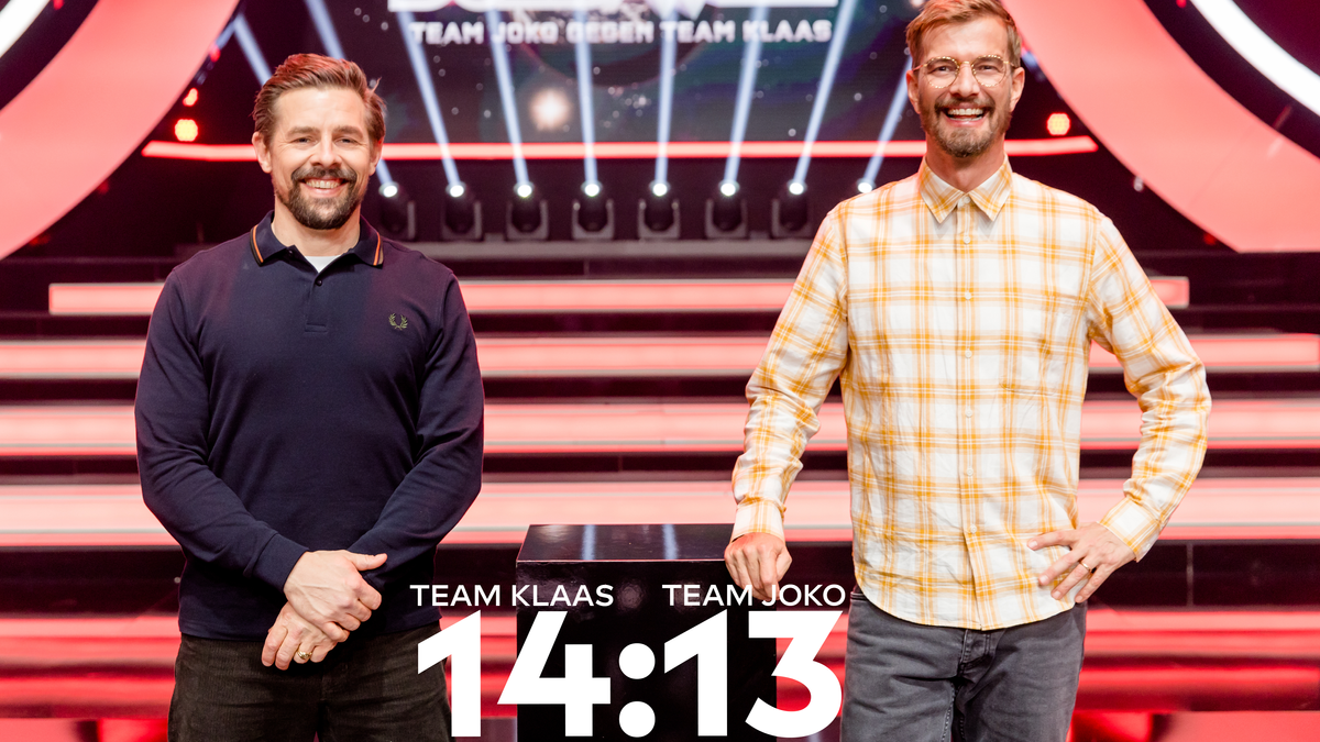 Der aktuelle Spielstand von "Duell um die Welt - Team Joko gegen Team Klaas"