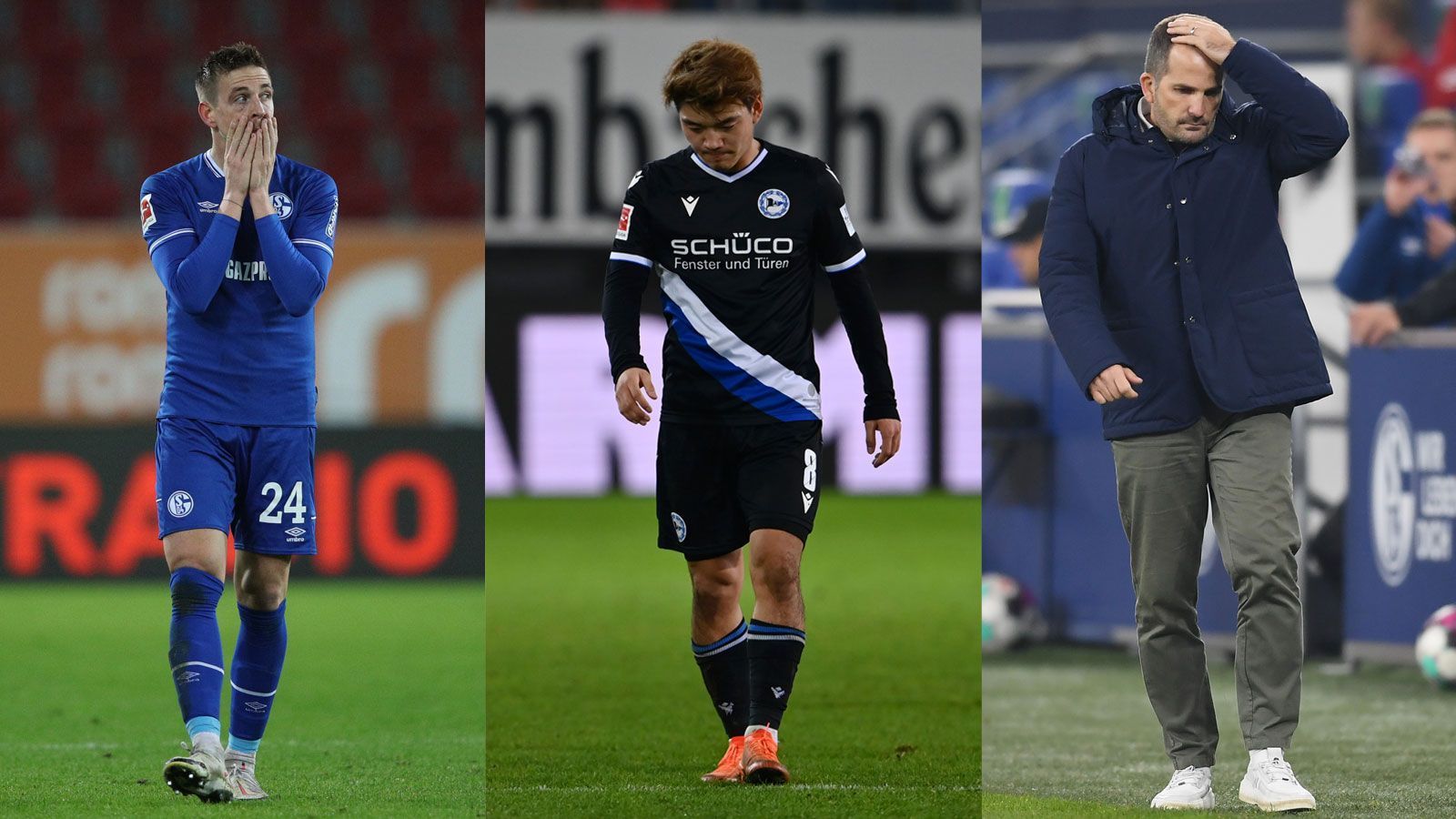 
                <strong>Not gegen Elend - Schalke 04 trifft im "Toilet Bowl" auf Arminia Bielefeld</strong><br>
                Not gegen Elend, Letzter gegen Drittletzter, Schalke 04 gegen Arminia Bielefeld - ja, am Samstag (15:30 Uhr im Liveticker auf ran.de) geht es um den "Toilet Bowl" der Fußball-Bundesliga. Ein Sieg ist überlebenswichtig. Doch wer soll das Spiel in der aktuellen Verfassung eigentlich gewinnen? ran.de hat die traurigsten Zahlen zum Abstiegskrimi.
              