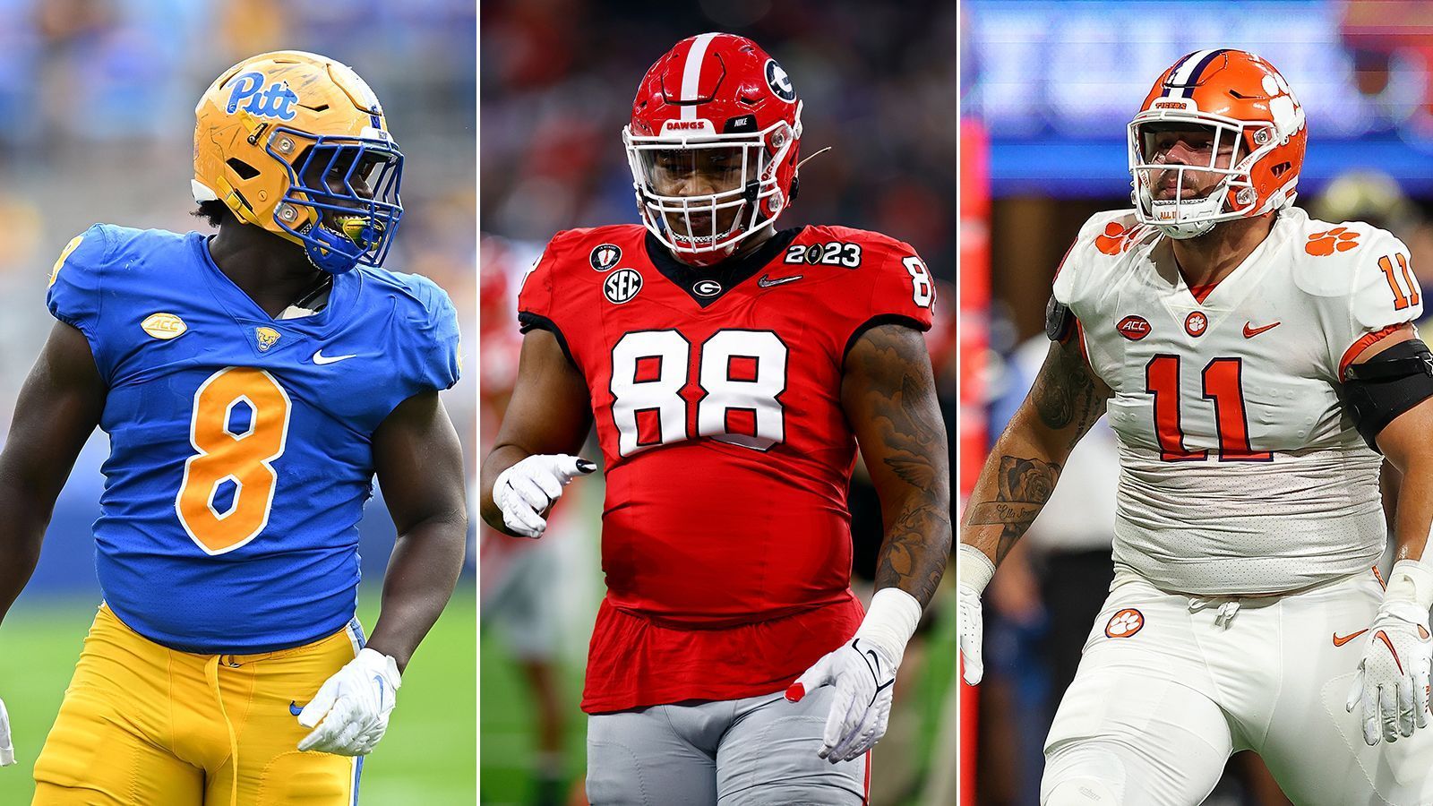 
                <strong>NFL Draft 2023: Die zehn besten Defensive Liner</strong><br>
                Auf der Suche nach Verstärkung in der Defensive Line können einige Teams im kommenden NFL Draft fündig werden. Von Pass-Rush-Spezialisten über Laufverteidiger bis hin zu Nose Tackles ist alles dabei. ran hat eine Top 10 für euch. Anmerkung: In dieser Galerie werden nur Interior Defensive Liner vorgestellt, Edge Rusher (wie z.B. Will Anderson Jr. oder Tyree Wilson) werden in einer separaten Galerie gezeigt.  
              