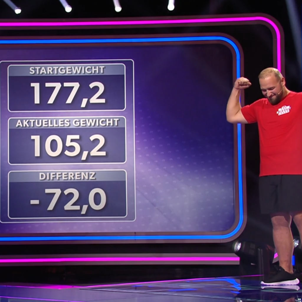 "The Biggest Loser": Alle Gewinnerinnen und Gewinner von 2021 bis 2024 im Überblick