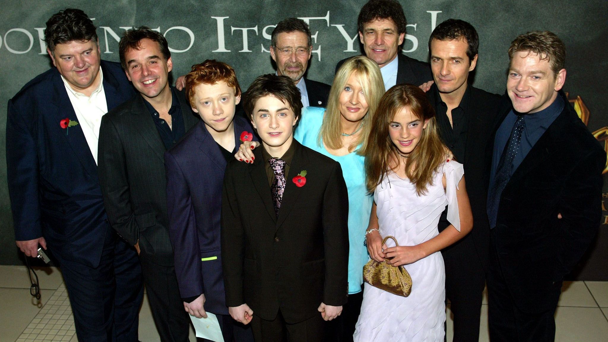 Die Schauspieler der "Harry Potter" Reihe bei der Premiere des zweiten Films in London.