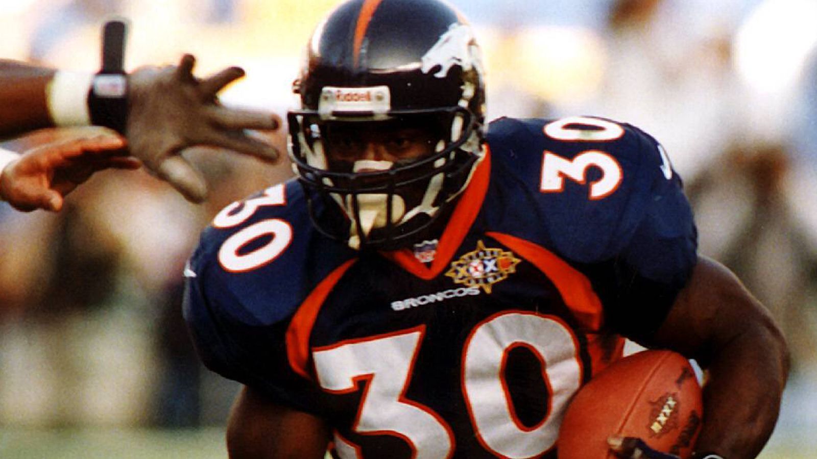 
                <strong>6. Terrell Davis</strong><br>
                Yards: 2.008Team: Denver BroncosSaison: 1998
              