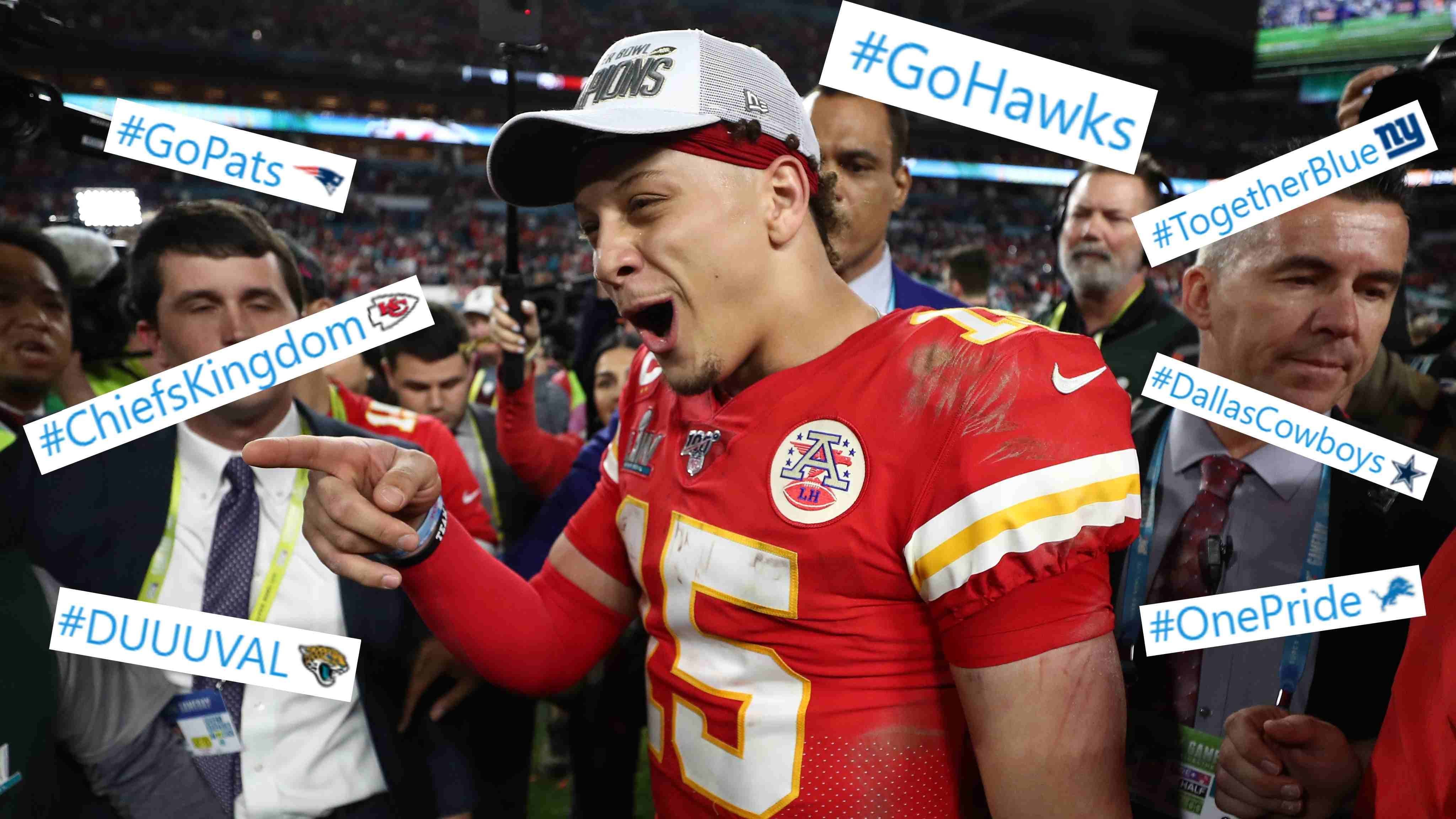 
                <strong>#ranNFL: Die offiziellen Hashtags aller NFL-Teams zum Saisonstart 2021</strong><br>
                Endlich ist es wieder soweit: Die NFL-Saison 2021 steht bevor! In der Nacht vom 9. auf den 10. September startet die Spielzeit mit dem Kracherspiel zwischen den Tampa Bay Buccaneers und den Dallas Cowboys (live auf ProSieben und im Livestream auf ran.de) Dabei wird es sich in sozialen Netzwerken fast nur um das Thema Football drehen. ran zeigt Euch, mit welchem #Hashtag Ihr Eure NFL-Teams unterstützen könnt und unter welchem Namen Ihr sie in den sozialen Netzwerken findet. 
              