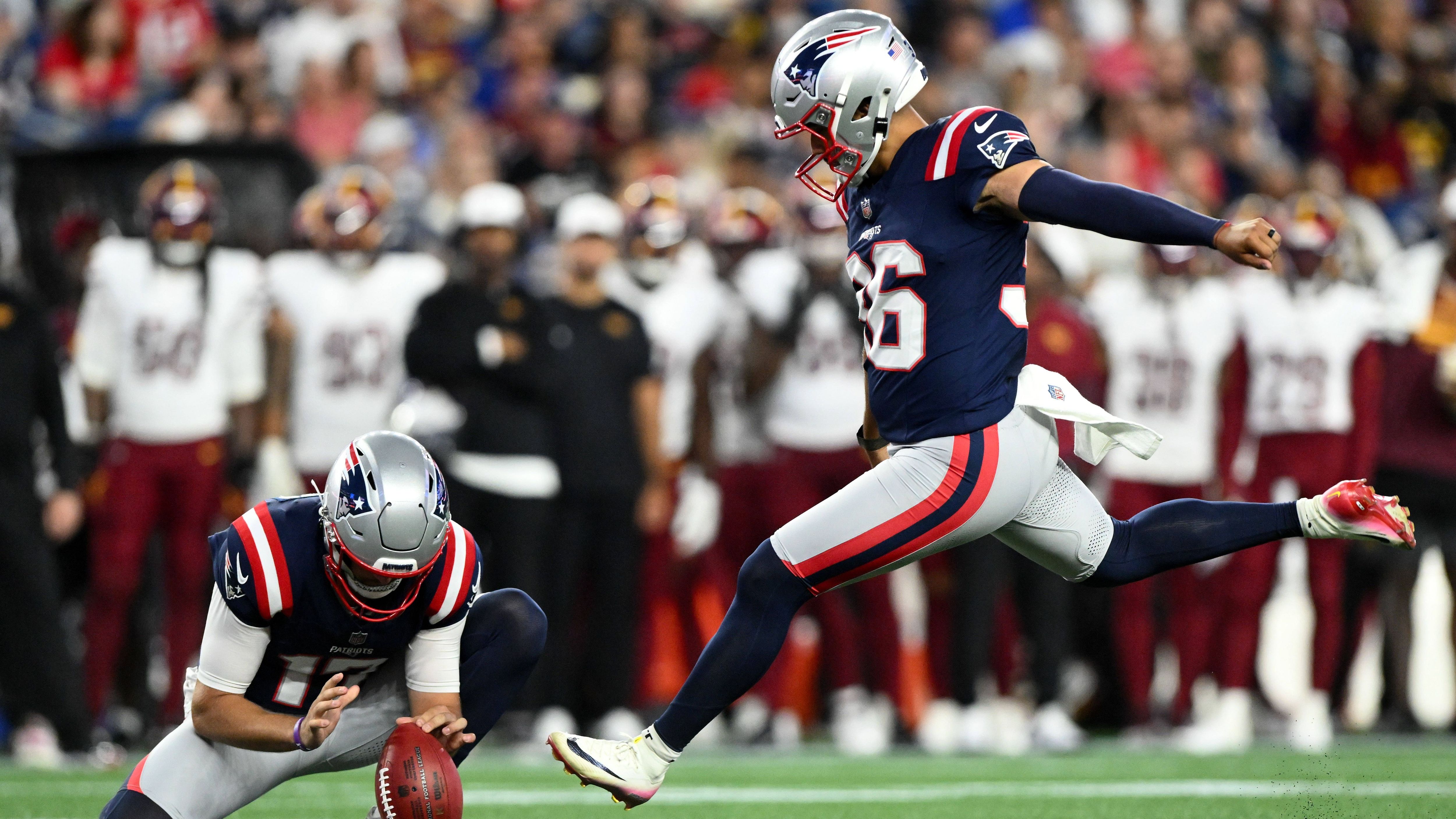 <strong>New England Patriots</strong><br>Starter: Andy Borregales