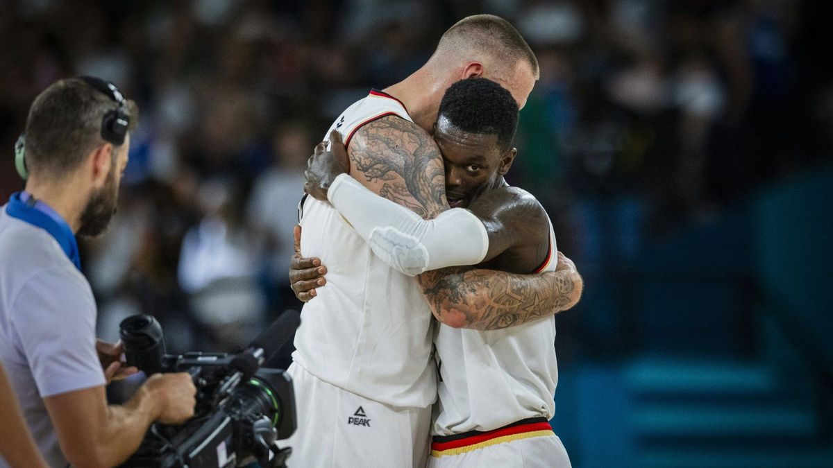 Alte Freunde: Daniel Theis (l.) und Dennis Schröder