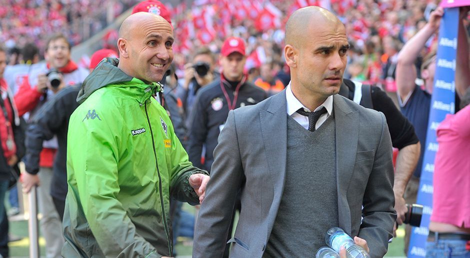 
                <strong>Guardiola vs. Gladbach</strong><br>
                30.04.2016 - Bayern München 1:1 Borussia Mönchengladbach. ... und zu guter Letzt hochinteressant: Auch wenn Guardiola bislang zwei Mal gegen Gladbach als Sieger vom Platz ging, konnte er sich noch nie gegen seinen Trainerkollegen Andre Schubert durchsetzen. Seit er Cheftrainer der Borussia ist, verlor Schubert keines der beiden Duelle gegen Guardiola (3:1 und 1:1). Die beiden Taktiker dürften sich folglich auch auf internationalem Gebiet ebenbürtig entgegentreten. 
              