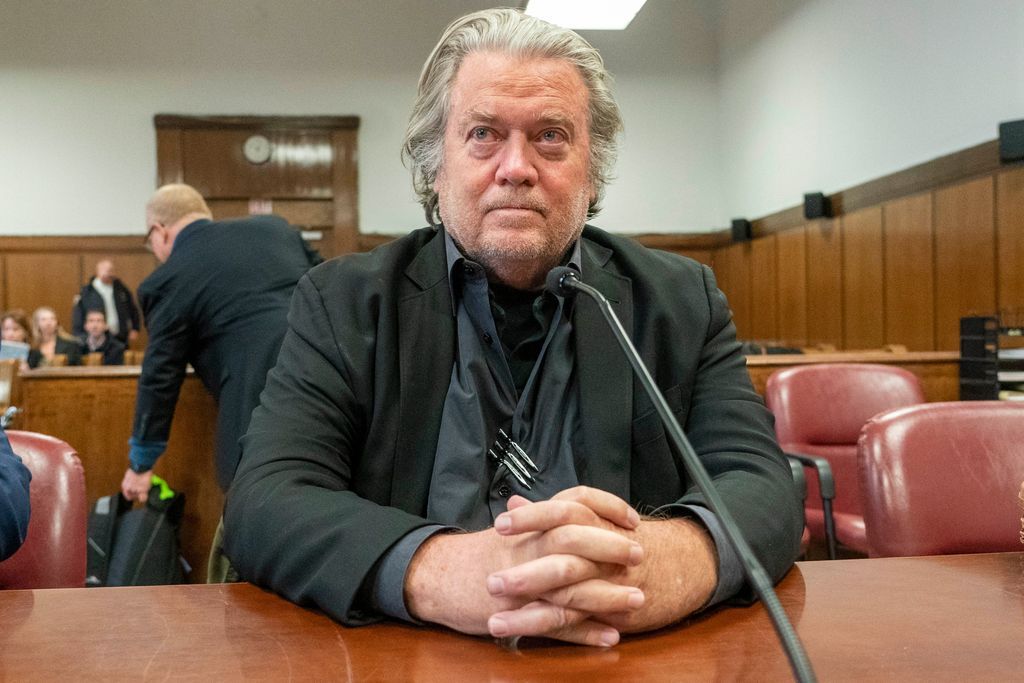 A US decide has ordered former Trump adviser Steve Bannon to be jailed