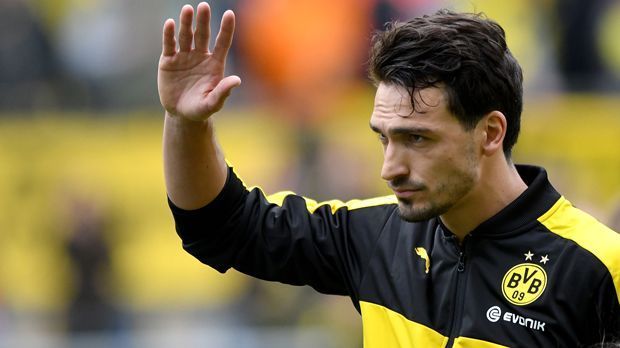 
                <strong>Borussia Dortmund</strong><br>
                Borussia Dortmund: Mats Hummels bestritt seine vorerst letzte Partie als BVB-Spieler im Signal Iduna Park. Der deutsche Nationalspieler wechselt im Sommer zum FC Bayern München.
              