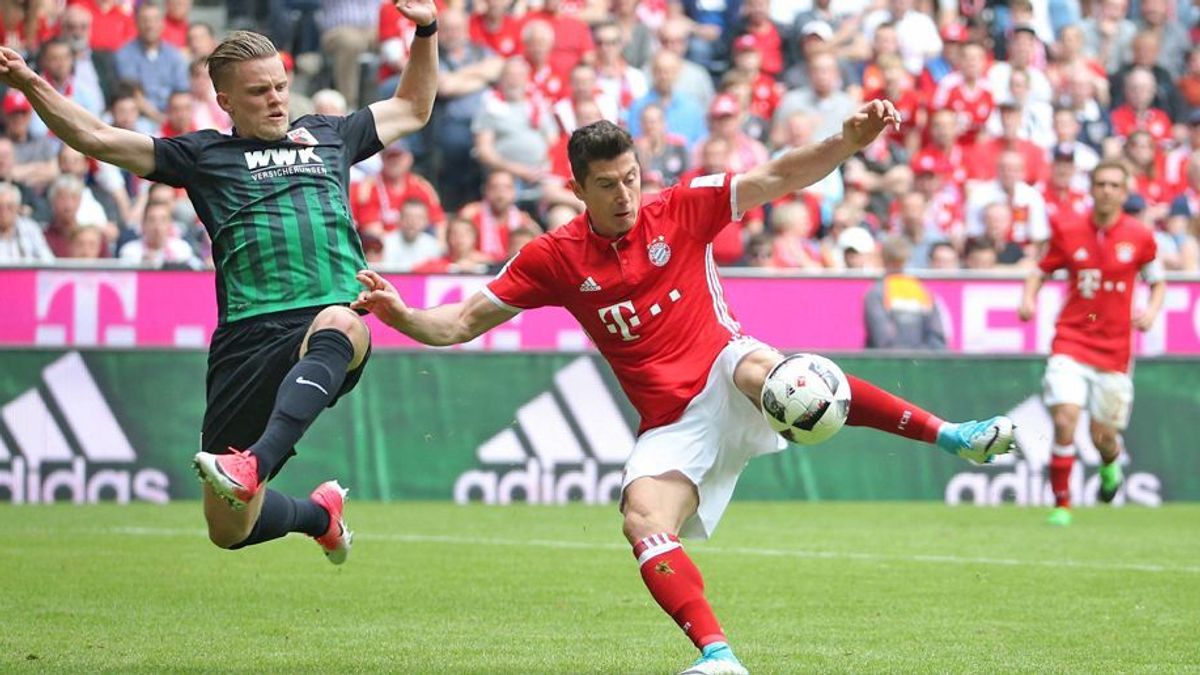 Die Bayern gewinnen hochverdient gegen Augsburg