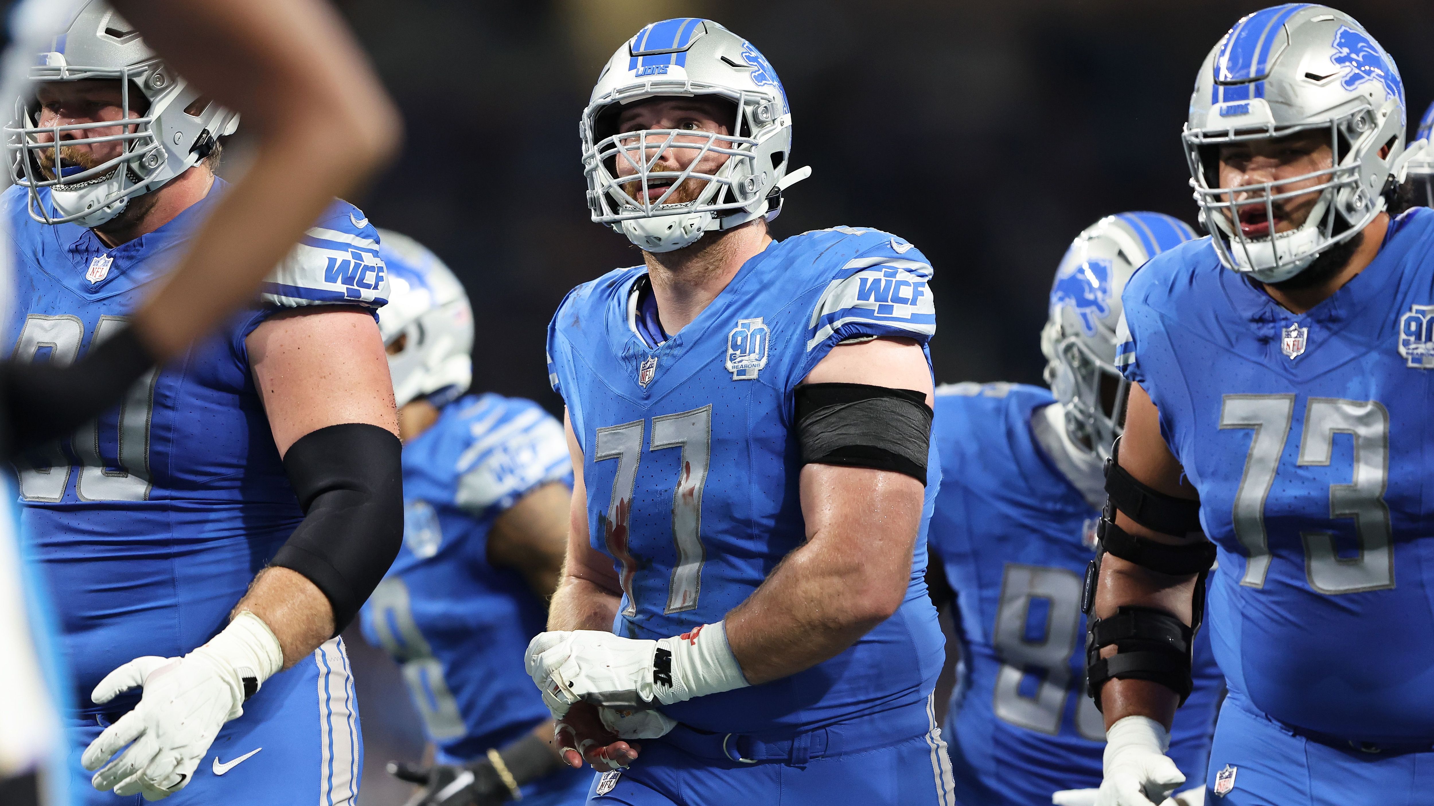 <strong>Frank Ragnow (Detroit Lions)</strong><br>Die Lions müssen die Center-Position neu besetzen. Überraschend verkündete Frank Ragnow seinen Rücktritt im Alter von nur 29 Jahren. Alle seine sieben Saisons in der NFL verbrachte er in "Motown", dreimal wurde er dabei zum Second-team All-Pro gewählt.