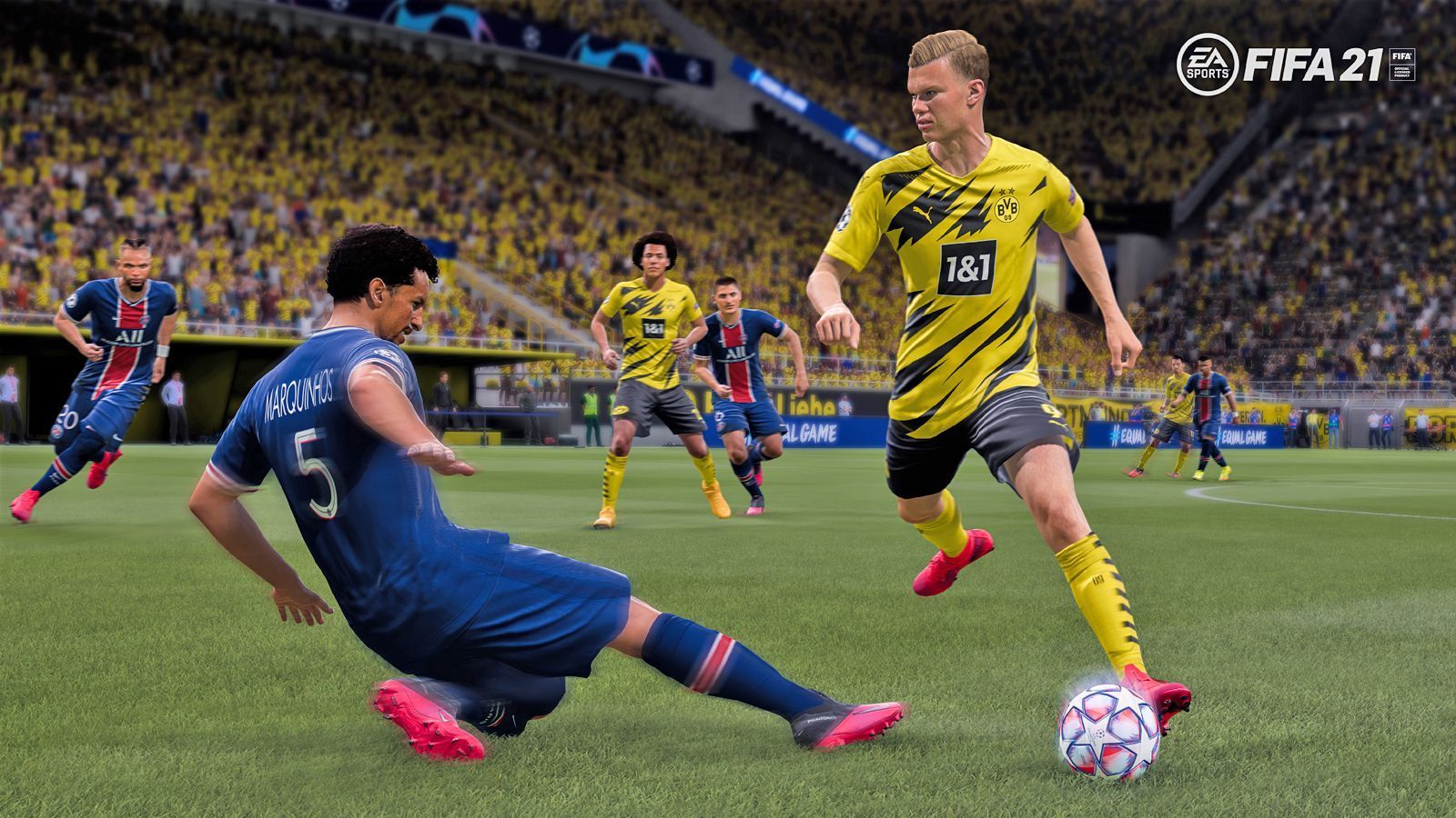 
                <strong>FIFA 21: Alle Gameplay-Neuerungen im Überblick</strong><br>
                Creative Runs: EAs Lead Gameplay Producer Sam Rivera bezeichnete dieses Feature als "absoluten Game Changer"! Was steckt hinter den "Creative Runs"? Die Möglichkeit, einer kompletten 360-Grad-Steuerung. Direkt nach dem Pass wird können die Spieler in FIFA 21 den Passempfänger anwählen und ihn proaktiv in eine andere Richtung steuer. Heißt: Seht ihr, dass ein Abwehrspieler den Raum zudeckt, in den sich der Angreifer bewegt, könnt ihr ihn schon vor Ankommen des Passes verschieben. So soll eine völlig neue Spieltiefe erreicht werden.
              