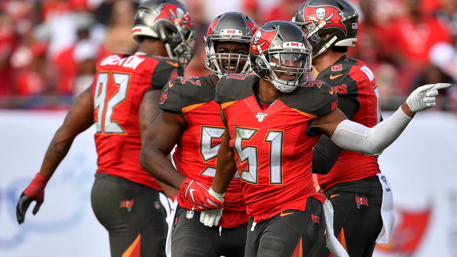 
                <strong>10. Tampa Bay Buccaneers</strong><br>
                Rookie-Snaps: 4.077Bilanz: 7-9
              