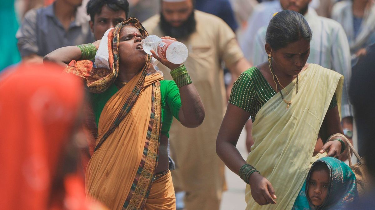 Hitze in Indien