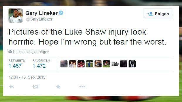 
                <strong>Gary Lineker</strong><br>
                Gary Lineker: Der englische Ex-Star hoffte während des Spiels noch, dass er falsch liegt mit seiner Diagnose. Tut er aber leider nicht.
              