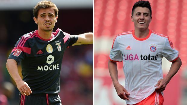 
                <strong>Mittelfeld: Bernardo Silva (Benfica) - Alessandro Schöpf (FC Bayern)</strong><br>
                Mittelfeld: Bernardo Silva (Benfica) - Alessandro Schöpf (FC Bayern). Silva ist wohl der stärkste Jugendspieler aus der Benfica-Akademie der vergangenen Jahre! Der AS Monaco kauft den portugiesischen Nationalspieler für rund 16 Millionen Euro. Dort avanciert er neben Landsmann Joao Moutinho zum Top-Spieler - und das mit 21 Jahren. Schöpf hat es zu den Profis des FC Schalke 04 geschafft. Der S04 lässt sich den Österreicher kolportierte fünf Millionen Euro kosten. Schöpf hegt Hoffnungen auf eine ÖFB-Nominierung für die EM in Frankreich.
              