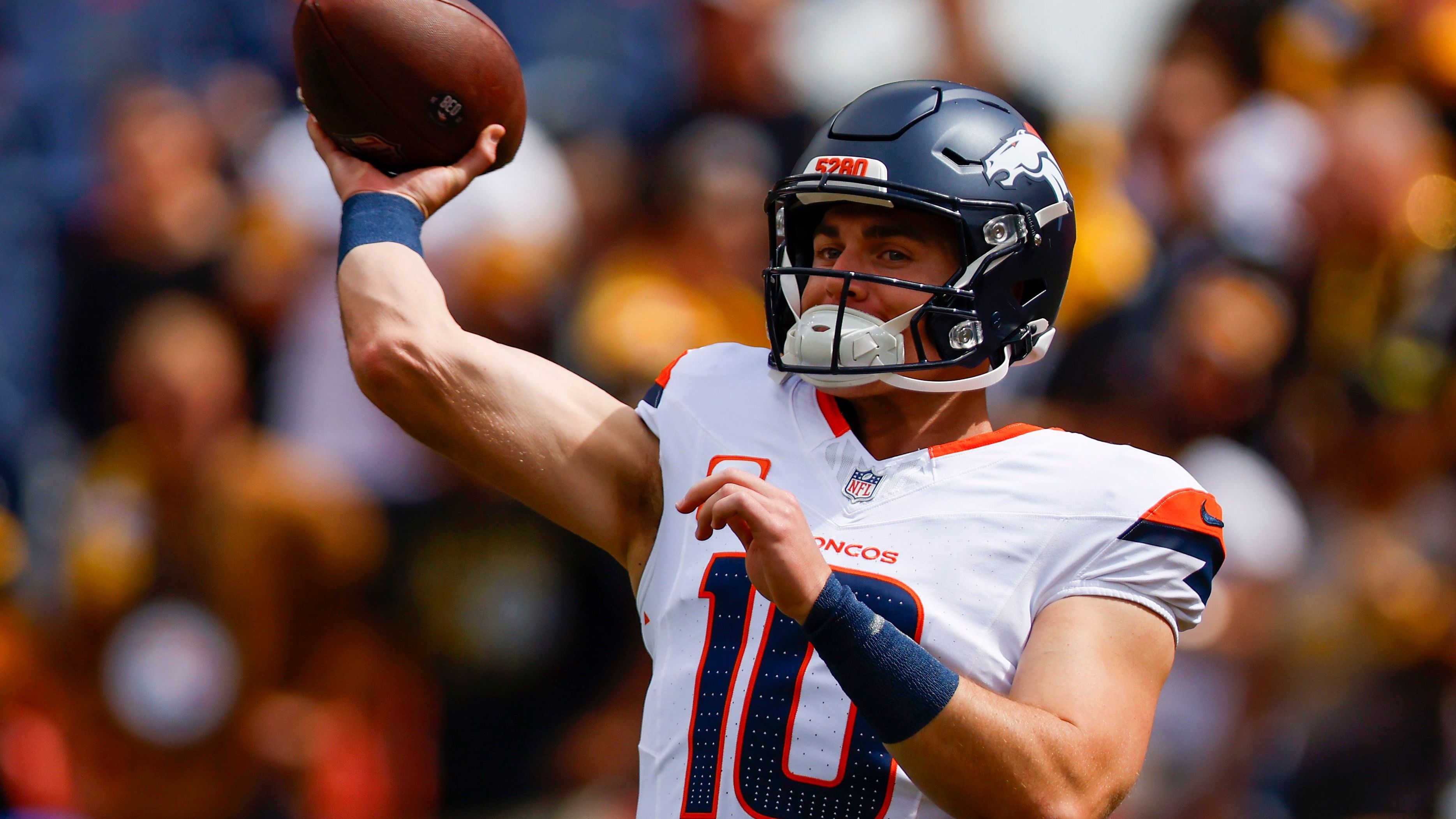 <strong>Platz 14: Bo Nix (Denver Broncos)</strong><br>Sein Rookie-Jahr macht Lust auf mehr! Bo Nix hat viel Spaß bereitet und die Broncos entwickeln sich weiter positiv. Da ist einiges möglich - aber mit dem Erfolg steigt auch die Erwartungshaltung.