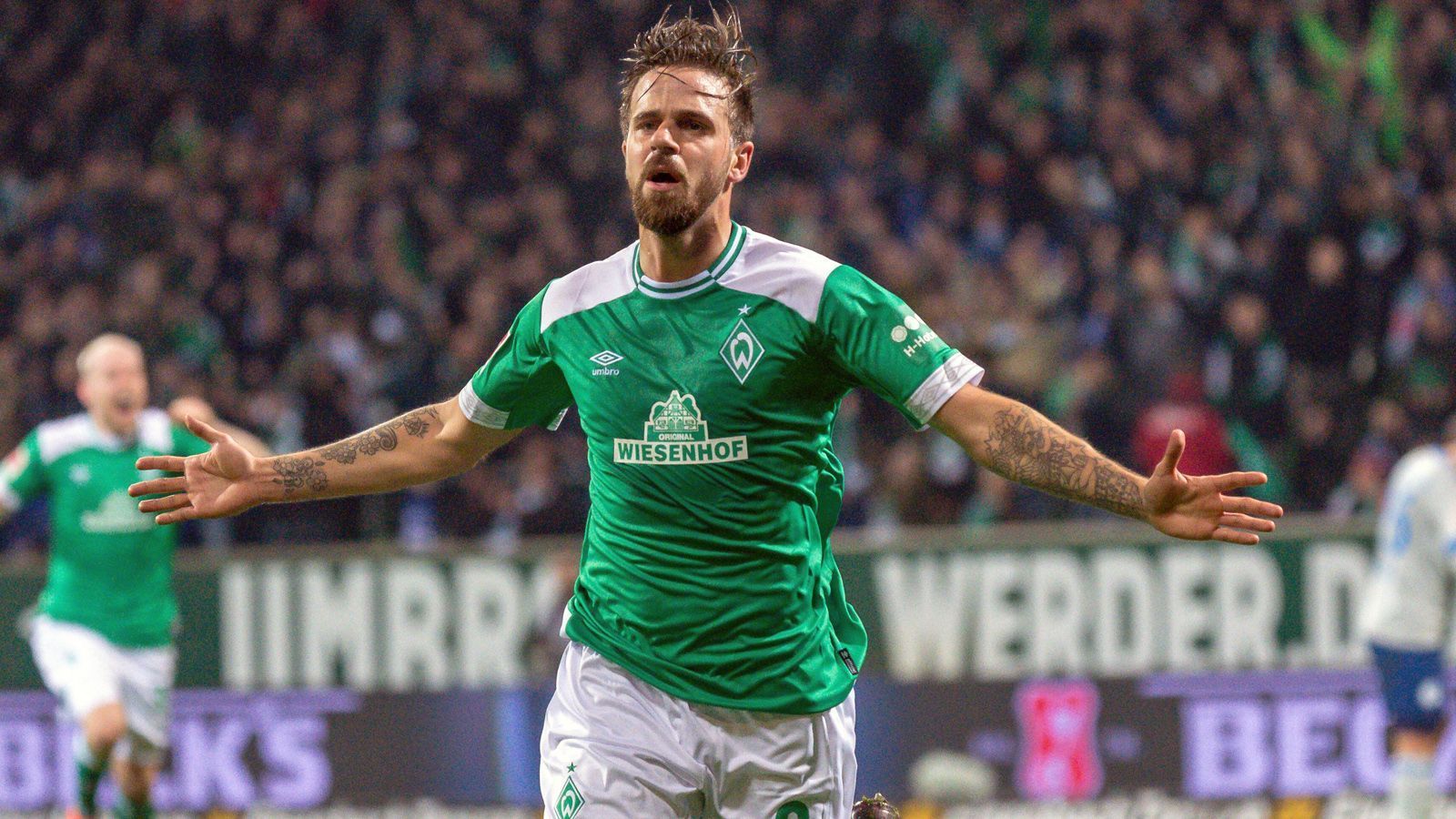 
                <strong>Platz 8 - Martin Harnik</strong><br>
                Bundesliga-Tore: 66Bundesliga-Spiele: 240Vereine: SV Werder Bremen, VfB Stuttgart, Hannover 96
              