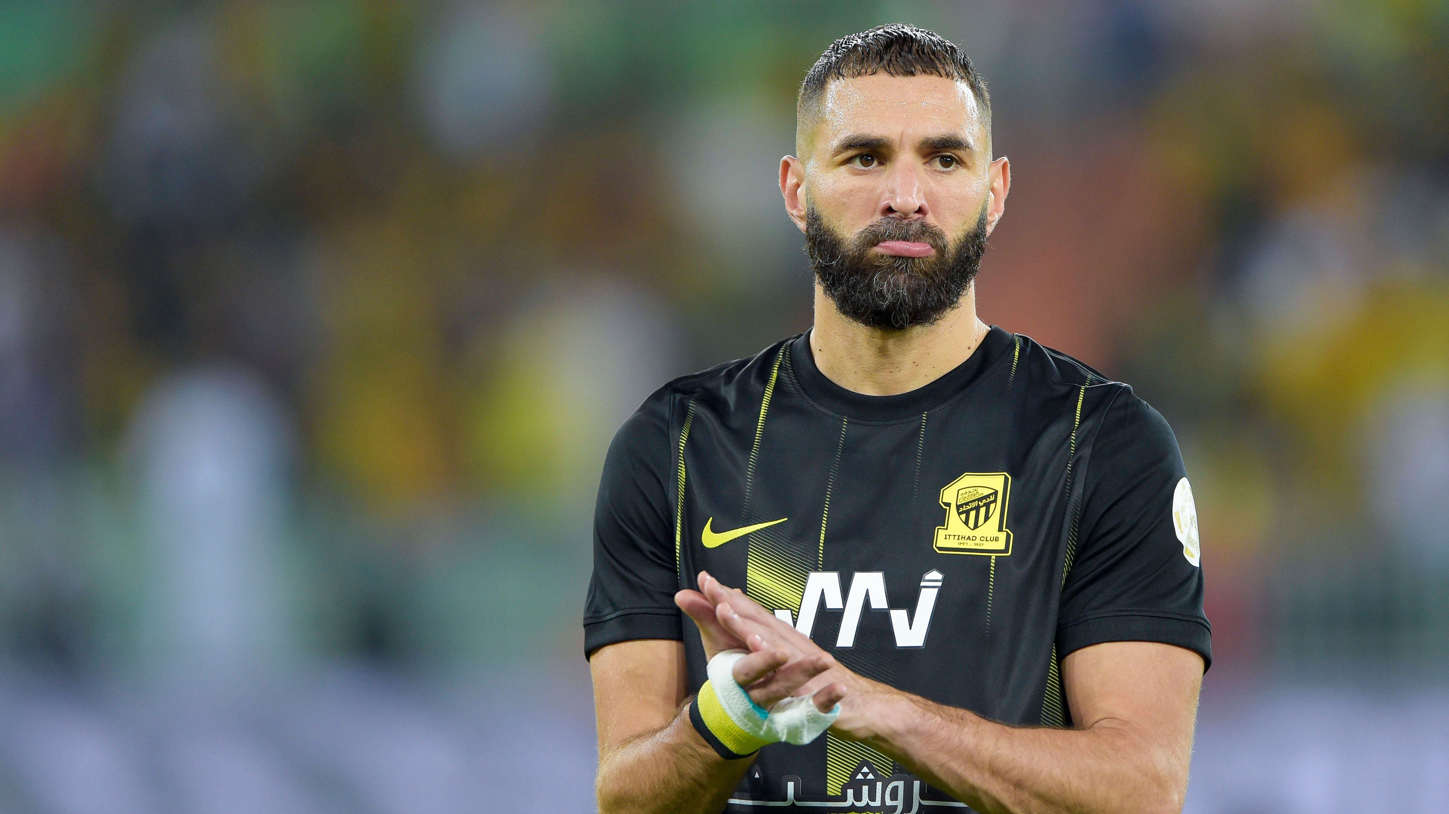 <strong>Karim Benzema</strong><br>Position: Stürmer <br>Klub: Real Madrid (2022/23), jetzt Al-Ittihad<br>Gewinner Ballon d'Or 2022