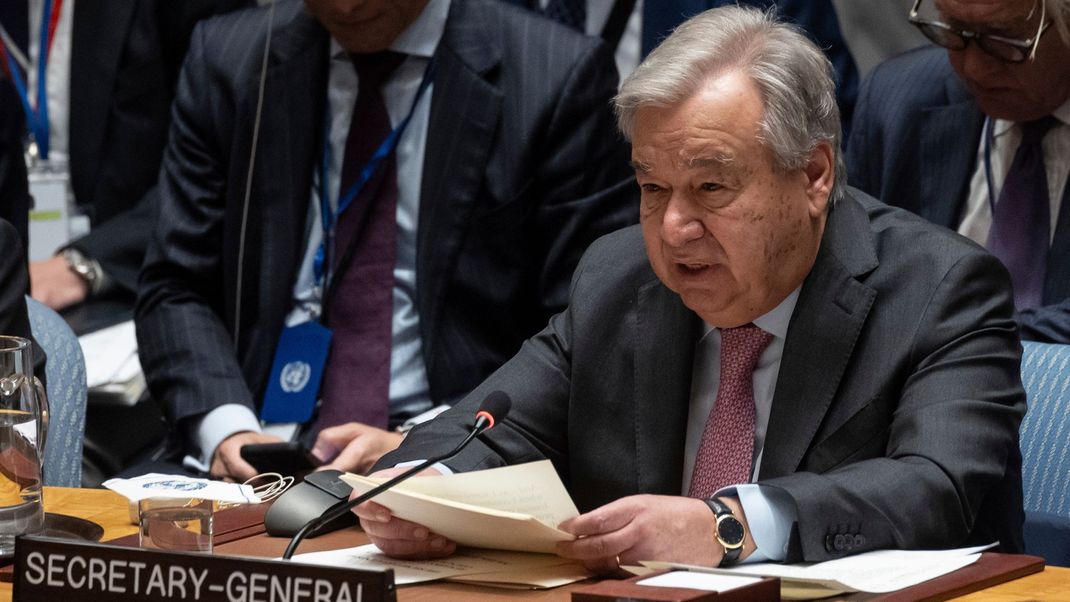 UN-Generalsekretär António Guterres