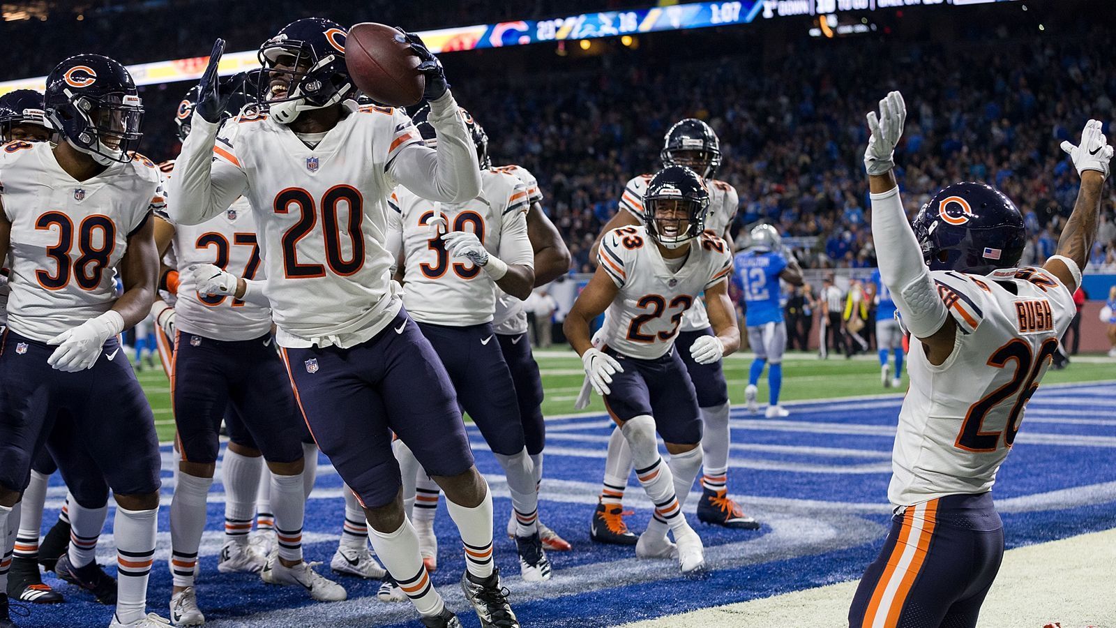 <strong>Chicago Bears</strong><br>Die letzten fünf Siege am Stück: 2018