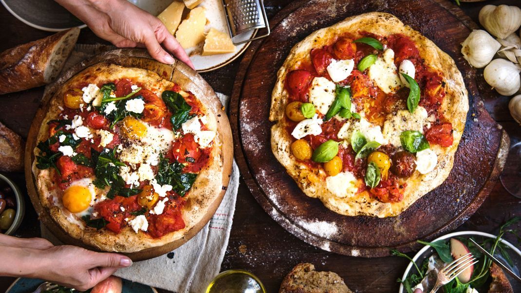 Für die spontane Pizzaparty: ein schneller, unkomplizierter Pizzateig.