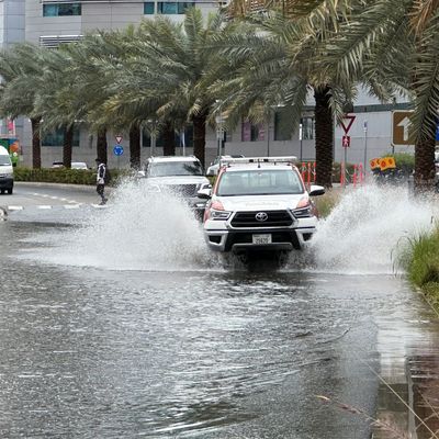 Dubai/Überschwemmungen