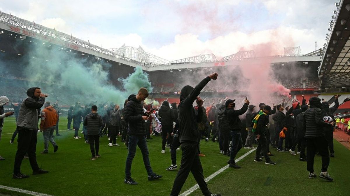 Massive Fan-Proteste im Old Trafford