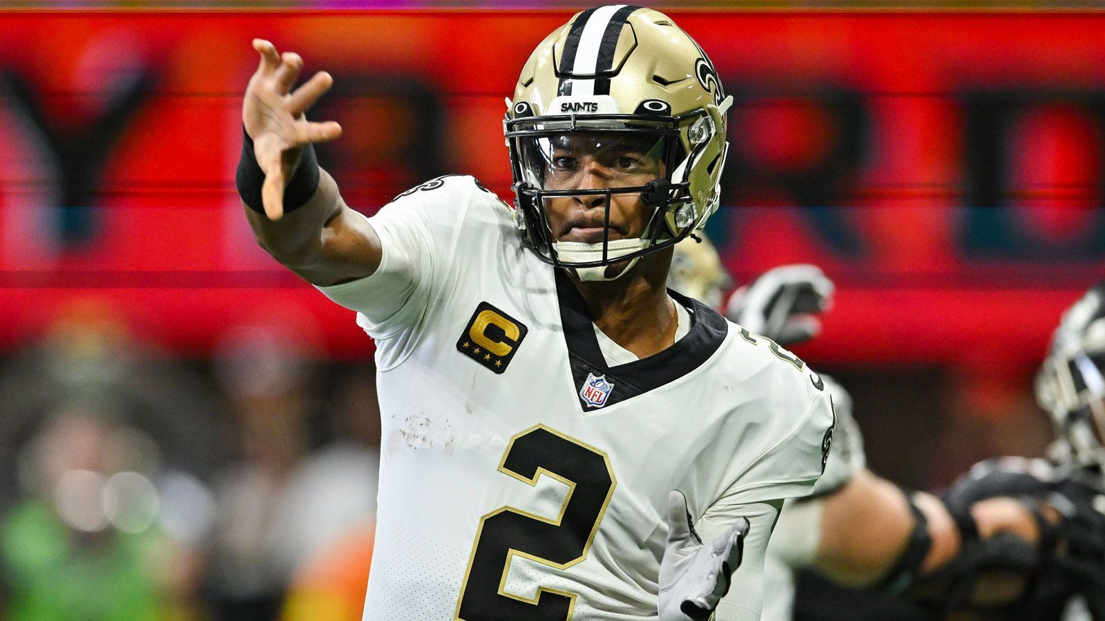 <strong>New Orleans Saints - 12. September 2021</strong><br>Jameis Winston beim 38:3-Sieg gegen die Green Bay Packers, 5 Touchdowns