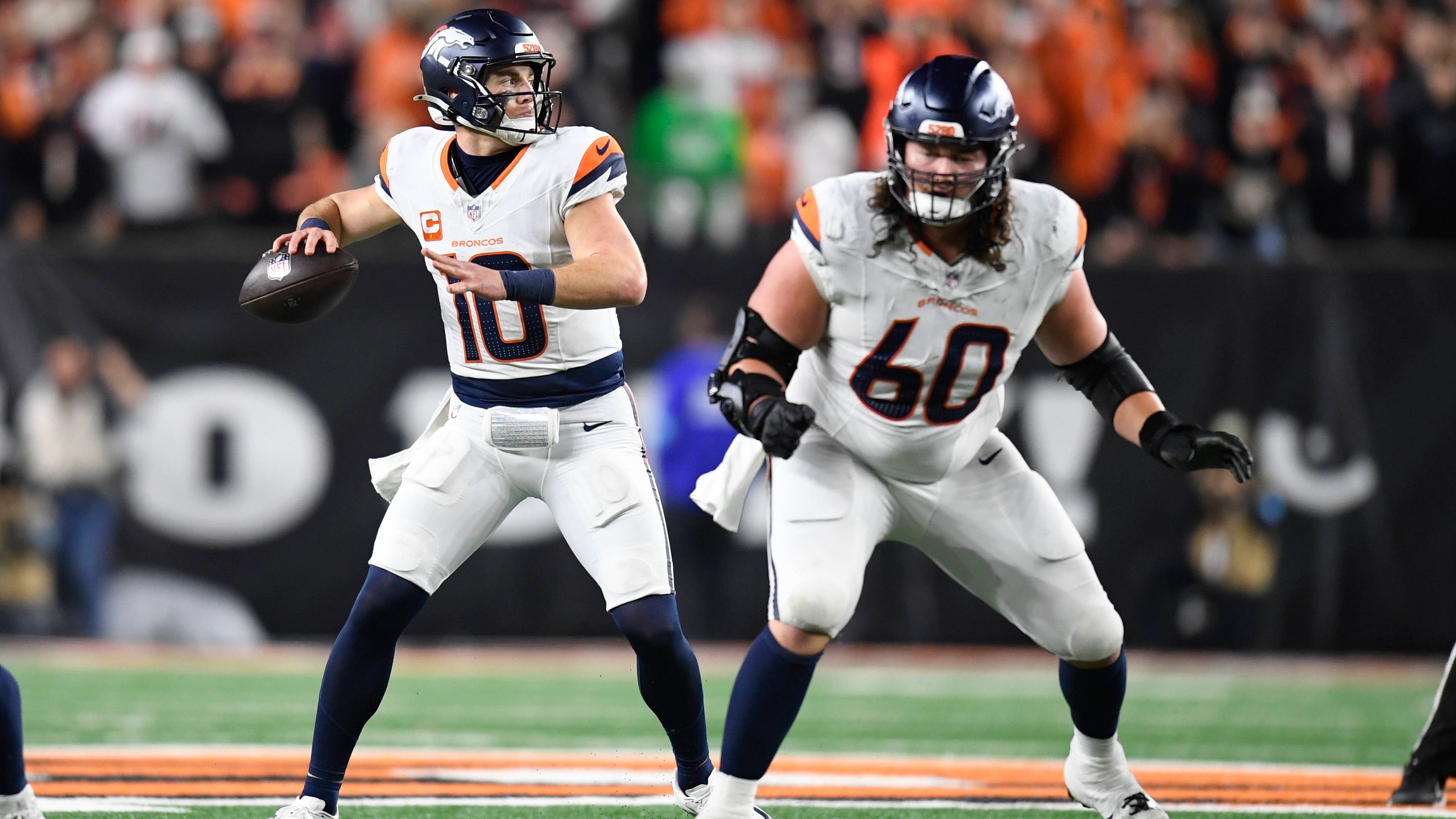 <em><strong>Luke Wattenberg (Denver Broncos)</strong><br>Die Denver Broncos haben einem Anker ihrer Offensive Line einen neuen Vertrag gegeben. Wie NFL-Insider Tom Pelissero berichtet, statten die Broncos ihrem Center Luke Wattenberg mit einem neuen Vierjahresvertrag aus, der ihm 48 Millionen Dollar einbringt, damit sind nur drei Center besser bezahlt als Wattenberg. Die Hälfte davon sind garantiert. Laut "Pro Football Focus" hat Wattenberg diese Saison noch keinen Sack zugelassen.</em>