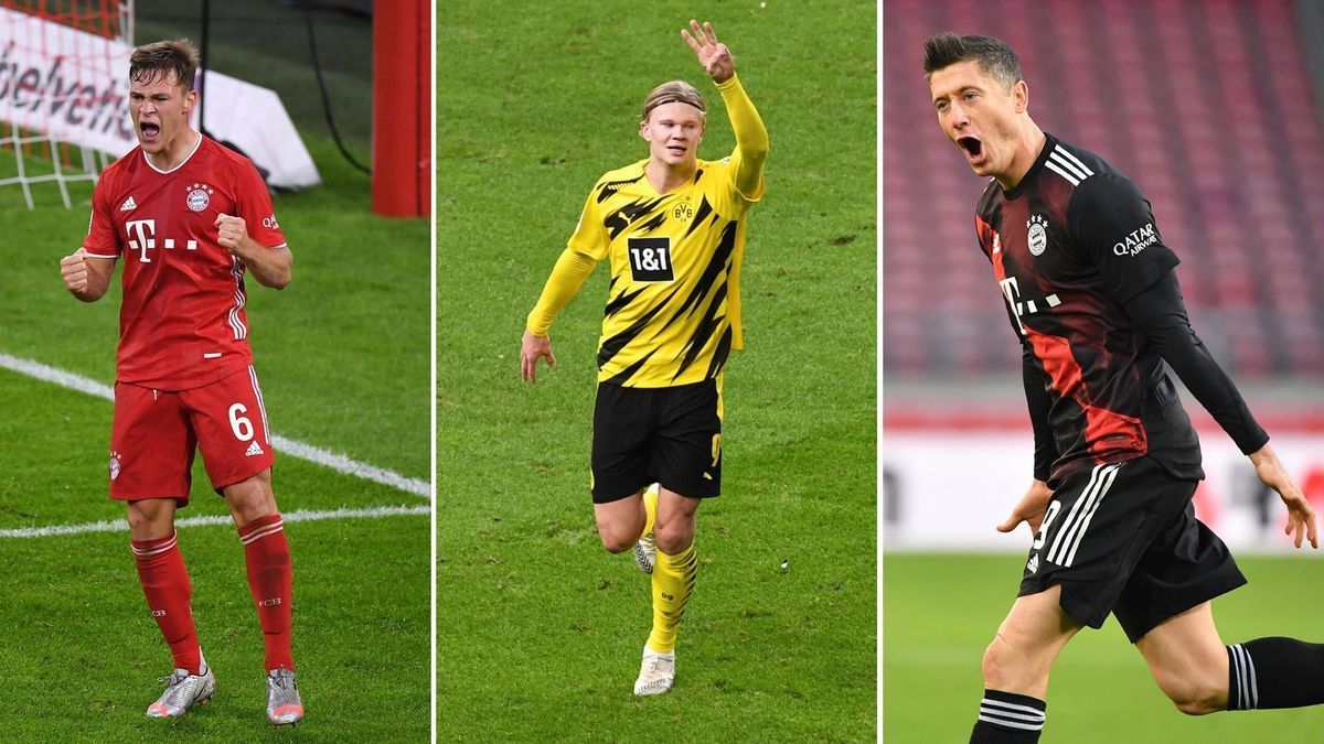 Haaland, Lewandowski und Co.: Die Bundesliga Top-Elf des Jahres 2020