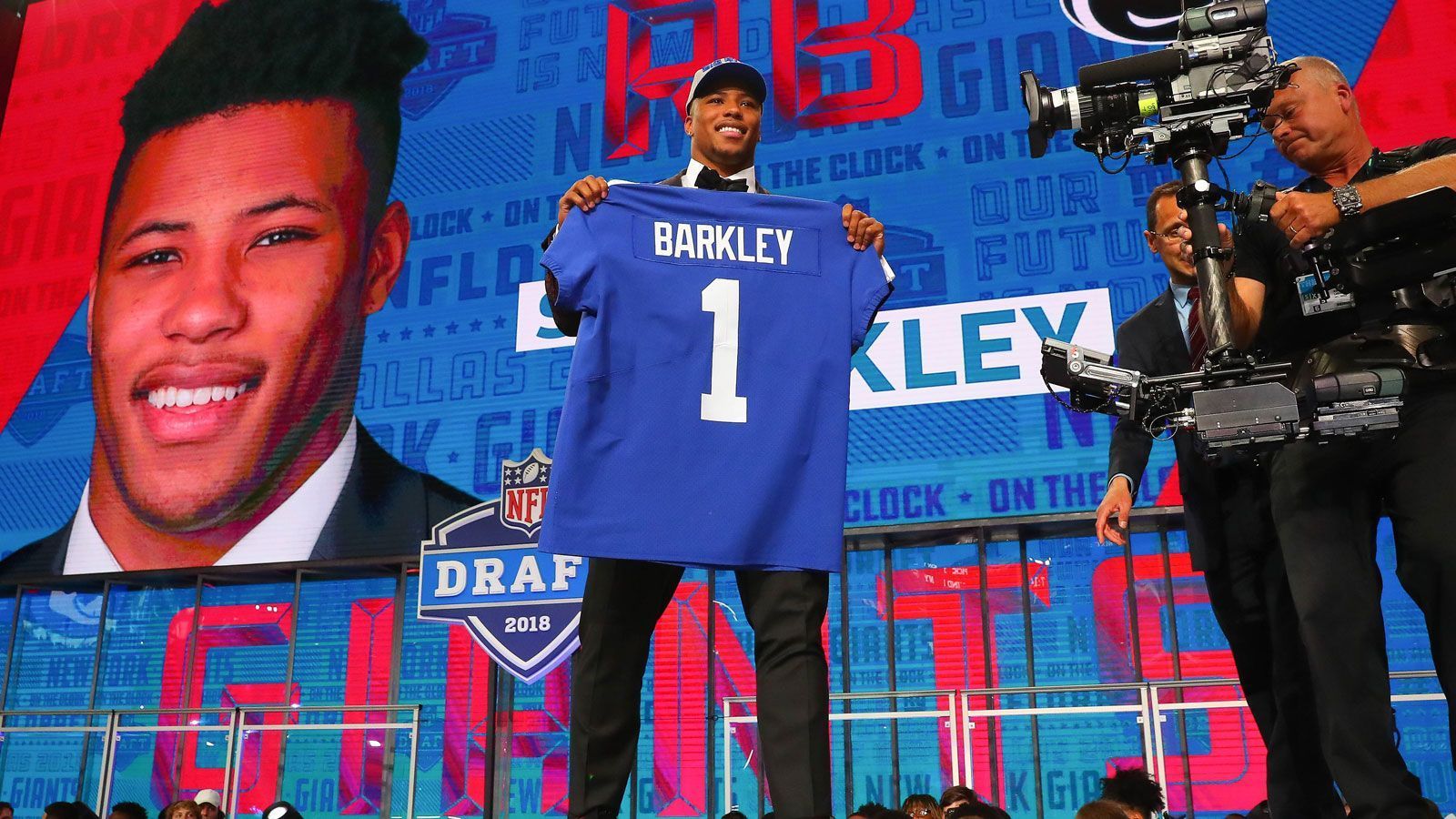 
                <strong>Die Top 5 Rookies in Madden 19</strong><br>
                Platz 2: Saquon Barkley, Running Back, New York Giants: 82
              