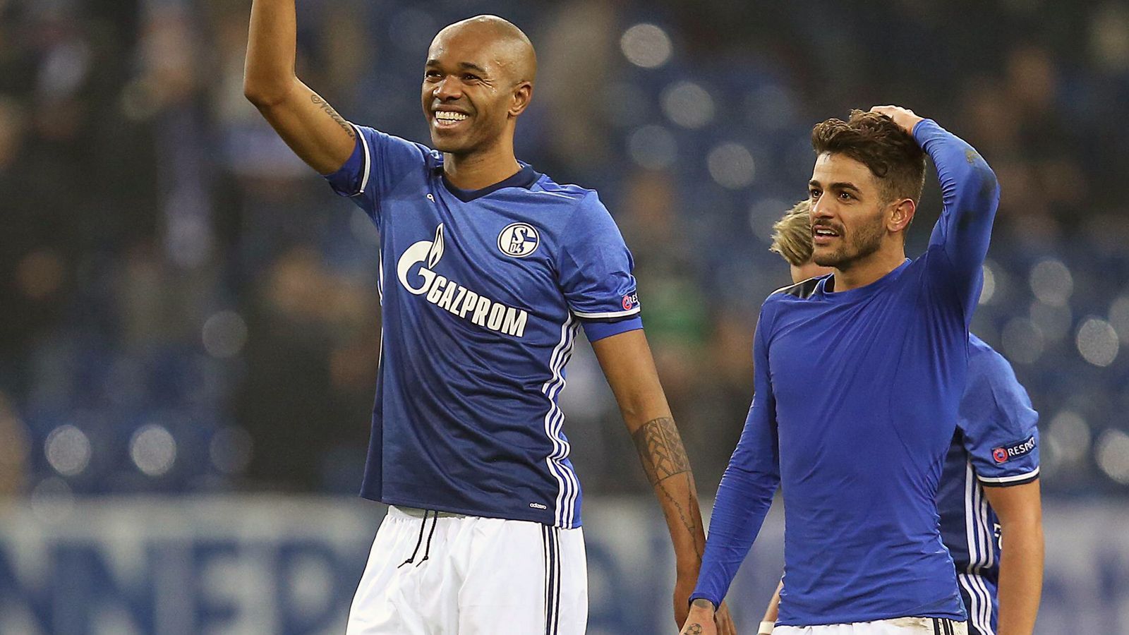 
                <strong>FC Schalke 04: 15 Brasilianer verpflichtet</strong><br>
                Naldo (li.), Junior Caicara (re.), William, Felipe Santana, Raffael, Michel Bastos, Danilo Avelar, Mineiro, Edu, Ze Roberto, Rafinha, Lincoln, Marcelo Bordon, Ailton, Alcides
              