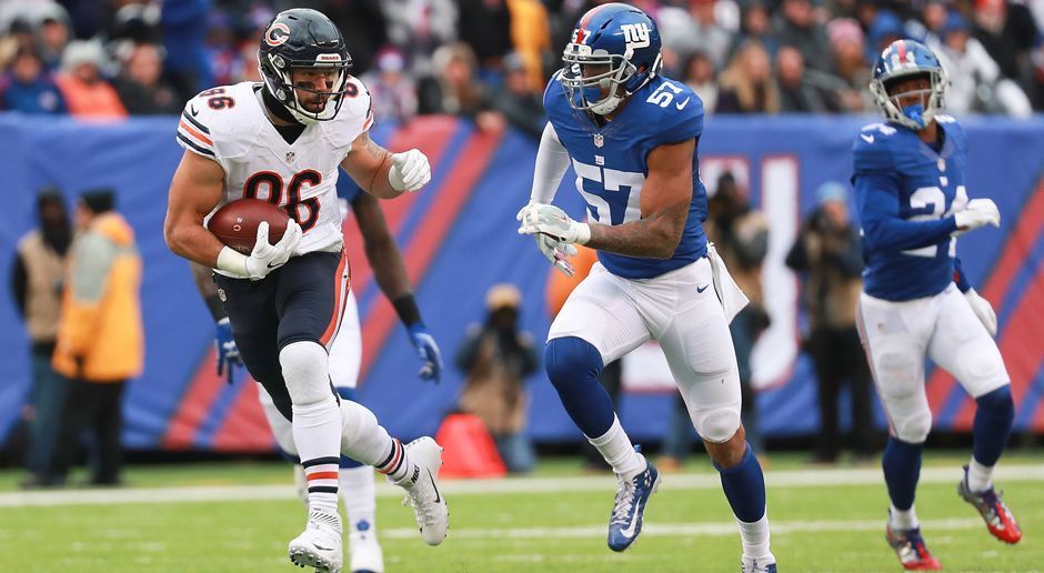 
                <strong>Zach Miller (Tight End, Chicago Bears)</strong><br>
                Und für noch einem Spieler ist die Saison vorbei: Zach Miller von den Chicago Bears. Der Tight End hat sich bei der Niederlage seiner Franchise bei den New York Giants den Fuß gebrochen. Er wurde von den Giants auf die IR-Liste gesetzt.
              