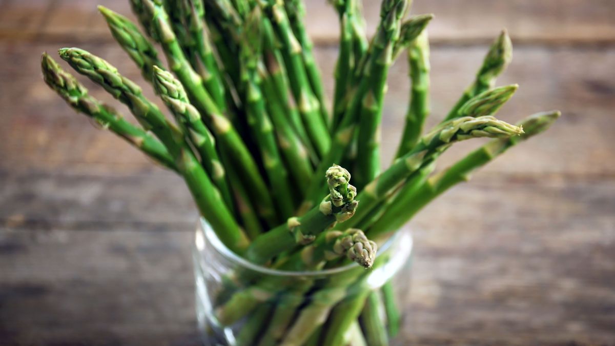 Grüner Spargel