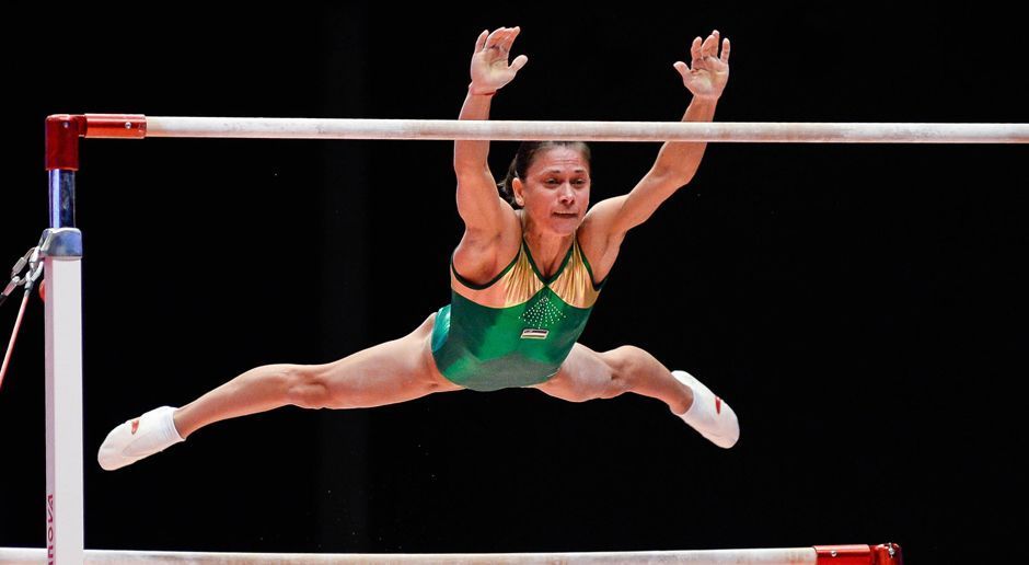 
                <strong>Sieben Mal Olympia</strong><br>
                Mit ihrer siebten Olympiateilnahme wird Oksana Chusovitina bei den Spielen von Rio de Janeiro im August einen neuen Rekord aufstellen. Der mittlerweile 41 Jahre alten gebürtigen Usbekin gelang beim Testevent an gleicher Stelle die Qualifikation für die Mehrkampf-Entscheidung.
              