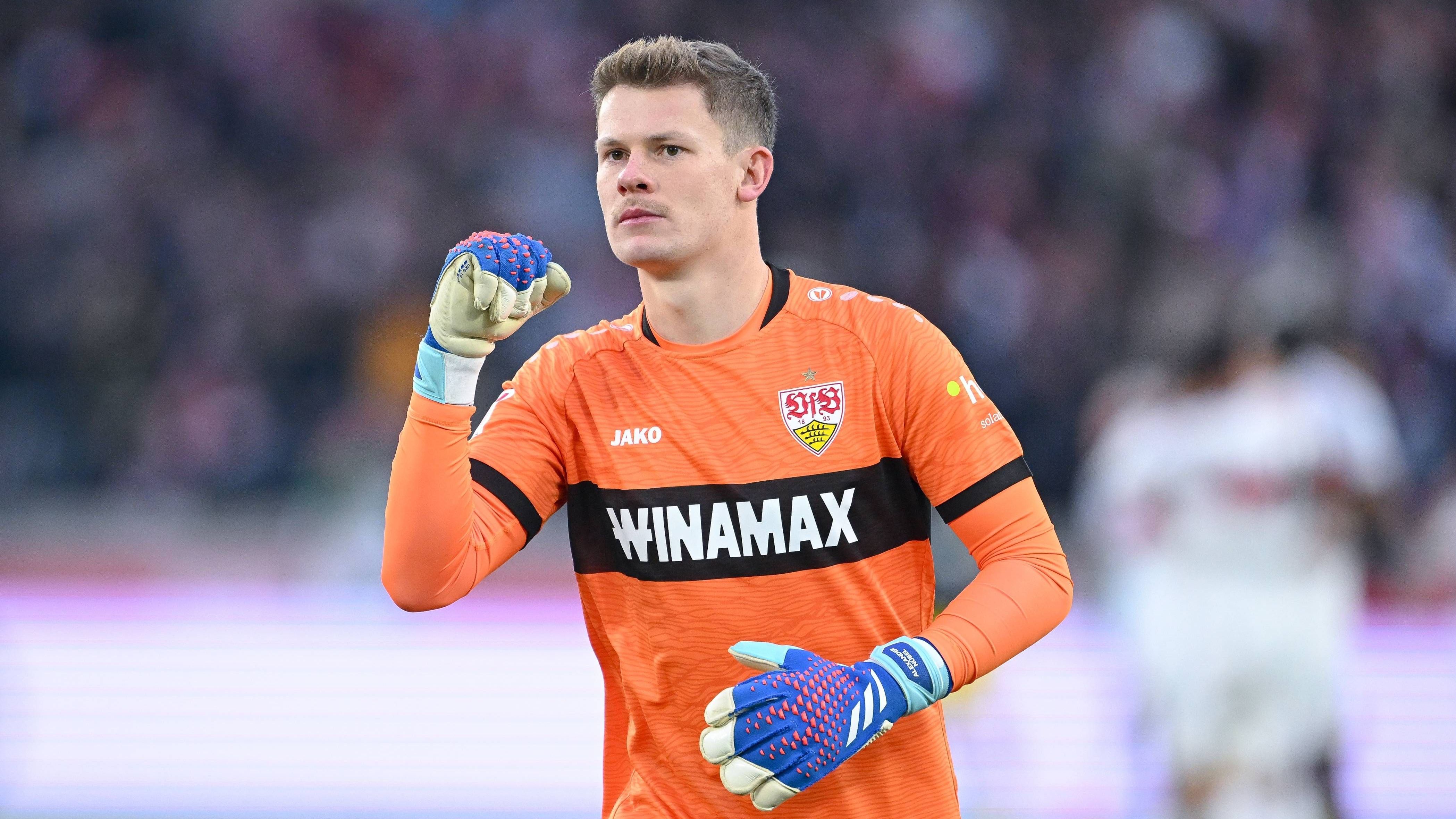 <strong>Alexander Nübel</strong><br>Gegen eine harmlose BVB-Offensive fast überhaupt nicht gefordert. Chancenlos bei Füllkrugs Führung (36.), danach Glück beim Pfostentreffer durch Sabitzer (62.). Konnte sich quasi nicht auszeichnen. <strong><em>ran</em>-Note: 3</strong>