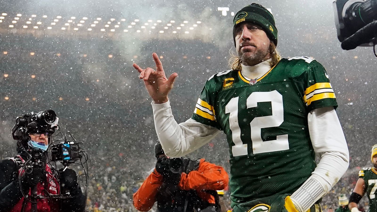 NFL: Verrät Packers-Legende Aaron Rodgers hier das Karriereende?