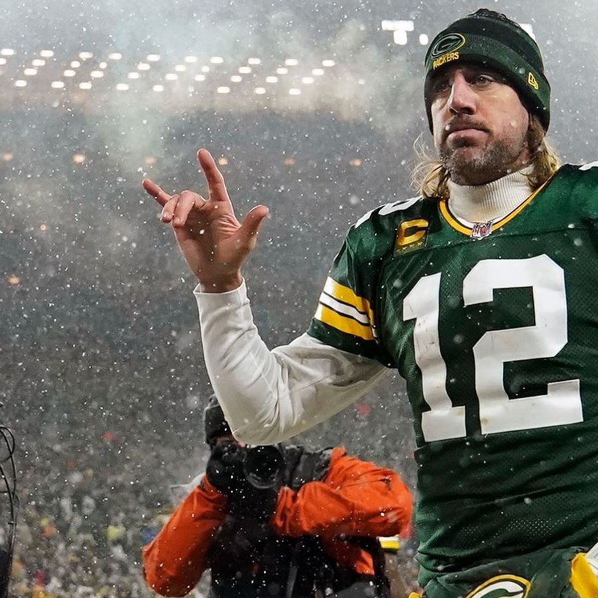 NFL: Verrät Packers-Legende Aaron Rodgers hier das Karriereende?