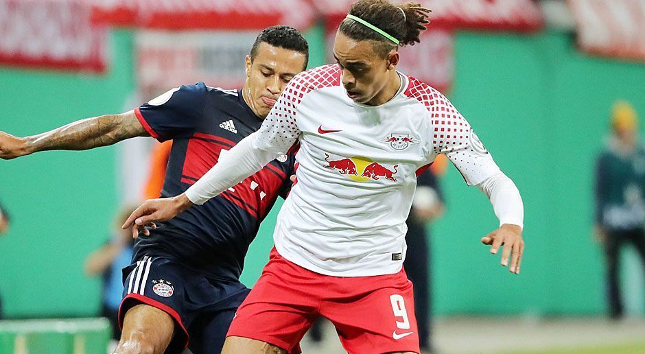 
                <strong>Yussuf Poulsen (RB Leipzig)</strong><br>
                Per Hackentrick in der eigenen Hälfte sorgt der Kimmich-Kumpel für Begeisterung auf den Rängen. Ansonsten wird er von den Bayern zumeist erfolgreich aus dem Spiel genommen – bis zu seinem Schwalbenflug im Zweikampf mit Boateng, der mit Elfmeter belohnt wird. Nach 80 Minuten ist für ihn Schluss. ran-Note: 4
              