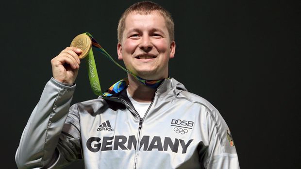 
                <strong>Christian Reitz (Schießen/Gold)</strong><br>
                Christian Reitz: Gold mit der Schnellfeuerpistole über 25 Meter.
              