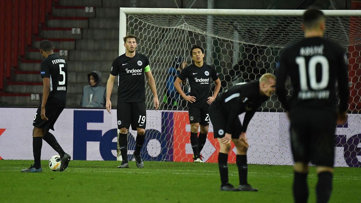 Die Eintracht verliert in Belgien. 