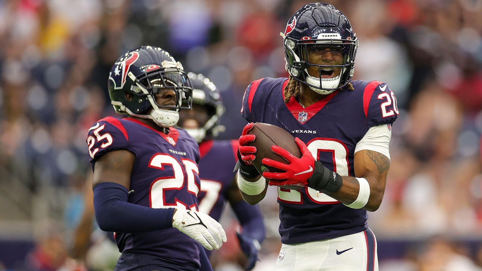 
                <strong>Houston Texans: Justin Reid</strong><br>
                Die Texans haben wenige Free Agents, die in der vergangen Saison wirklich überzeugen konnten. Justin Reid, ein ehemaliger Drittrunden-Pick, ließ sein Talent immer wieder aufblitzen, es fehlte ihm allerdings Konstanz. Er könnte dennoch ein solider Safety für die Texans-Defense werden. 
              