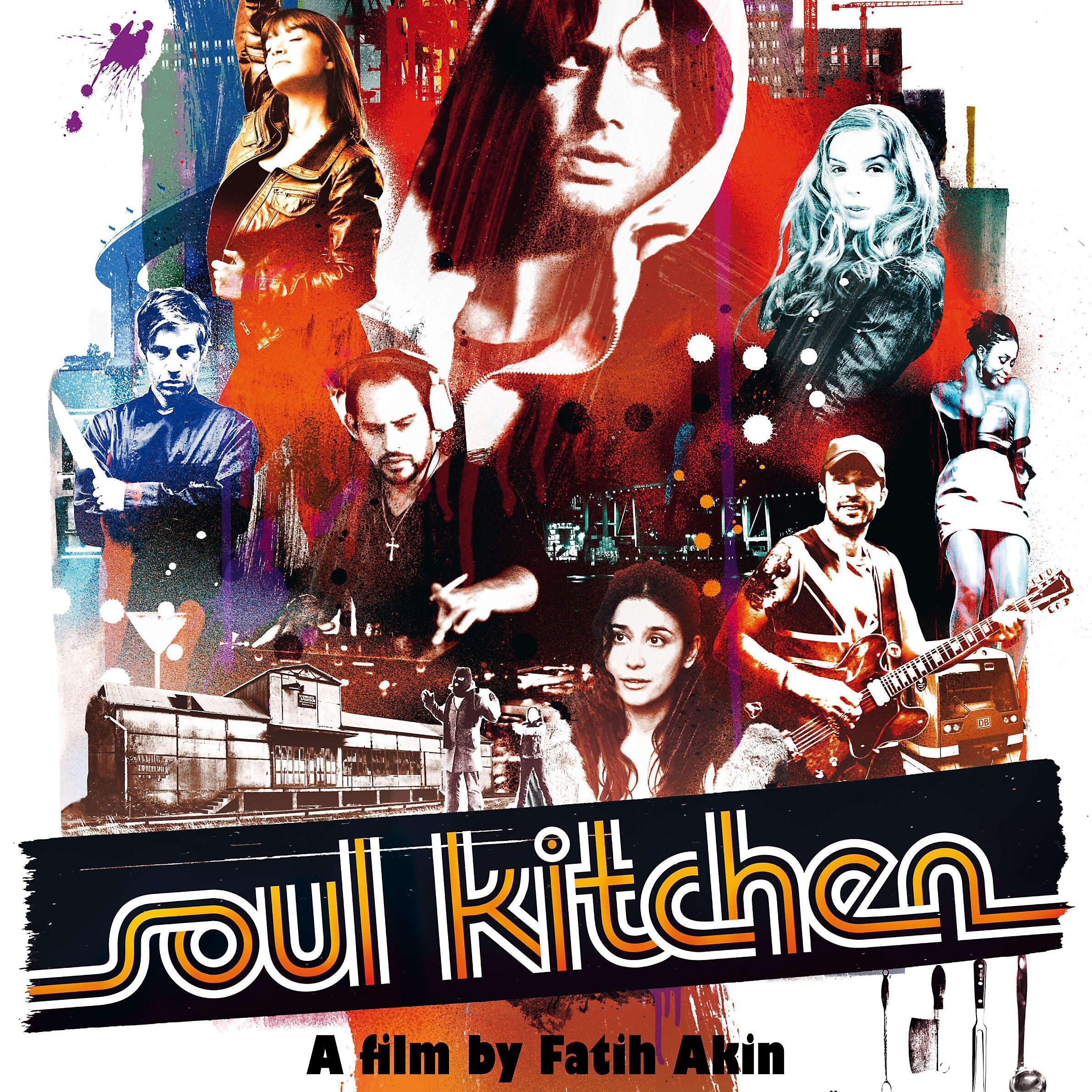 Das Poster von der ersten Komödie "Soul Kitchen" von Fatih Akin.