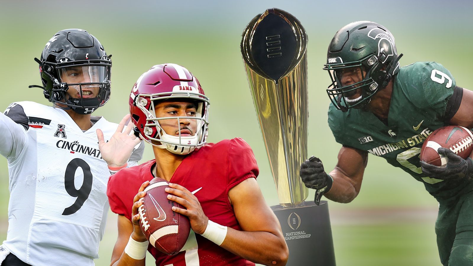 
                <strong>Top-Favoriten, Überraschungen & Co.: Wissenswertes vor dem Saisonendspurt im College Football</strong><br>
                Die College-Football-Saison biegt langsam, aber sicher in die entscheidende Phase ein. In der Nacht zu Mittwoch hat das Playoff-Committee ihr erstes Ranking veröffentlicht. Stand jetzt würden neben Georgia und Alabama auch die Michigan State Spartans und die Oregon Ducks im Halbfinale um den Titel kämpfen. Bis zum finalen Ranking am 5. Dezember bleibt aber noch viel Zeit und einiges kann das Playoff-Picture durcheinander wirbeln. Wer darf sich Hoffnungen machen, welches College überrascht bis dato, welches enttäuscht? Und wie sieht der Kampf um die Heisman Trophy aus? ran gibt einen Überblick.
              