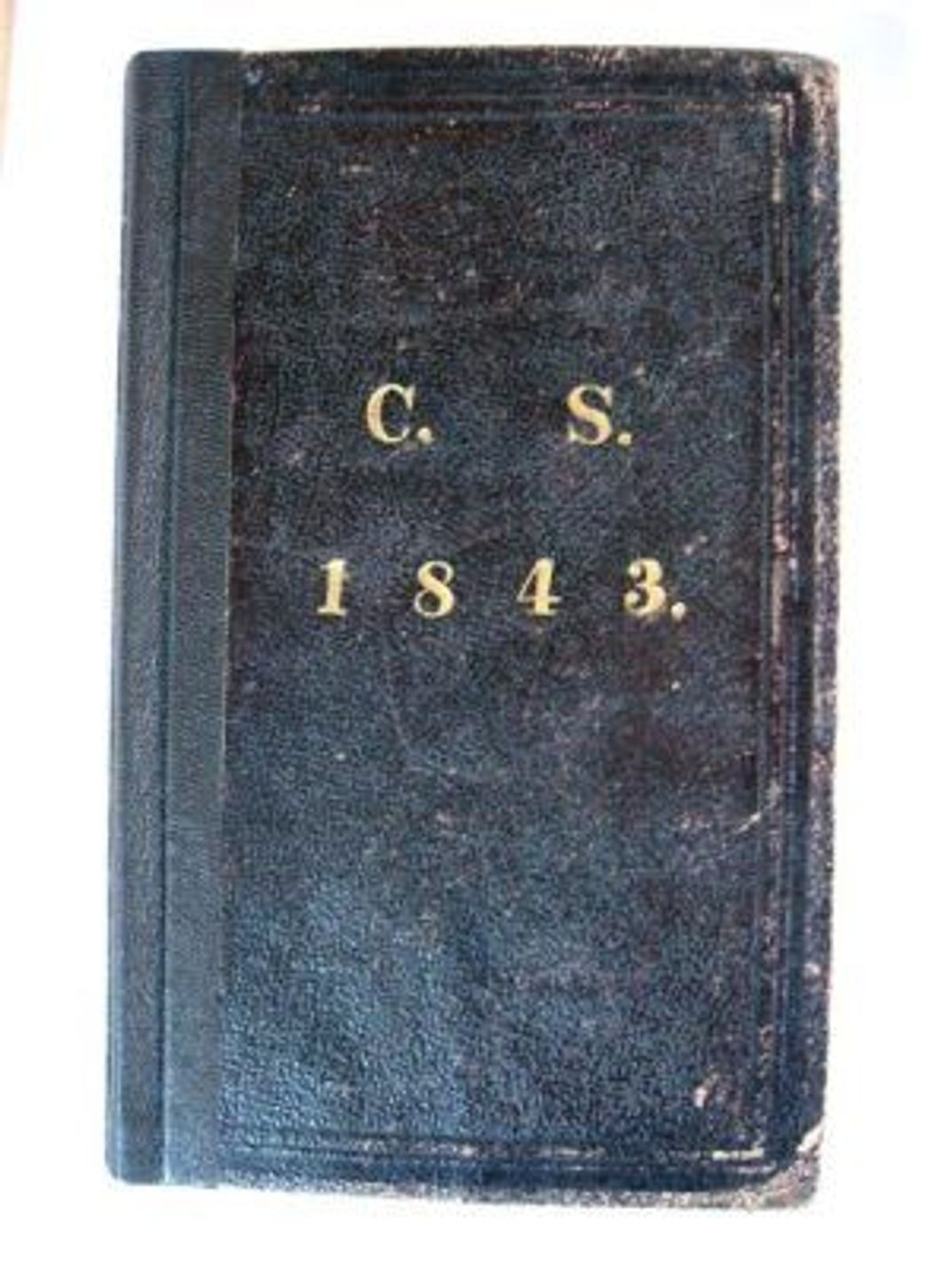 Dieses Gesangbuch stammt aus dem Jahr 1843.