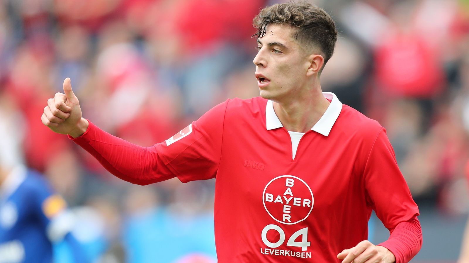 
                <strong>Platz 2 - Kai Havertz (Bayer Leverkusen)</strong><br>
                Marktwert: 90 Millionen EuroVertrag bis: 2022Alter: 19 JahrePosition: Offensiver Mittelfeldspieler
              