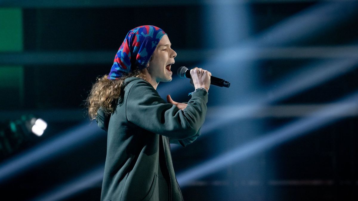 Leon rappt bei "The Voice Kids" 2024